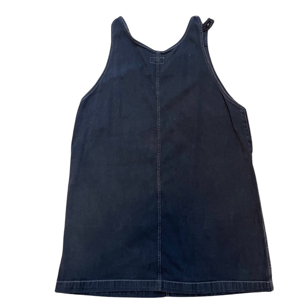 JLNY vintage women size 20 plus size denim blue overall adjustable dress. - Picture 2 of 7